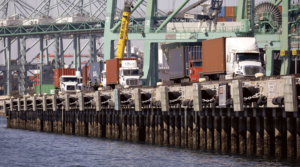 congestion California ports